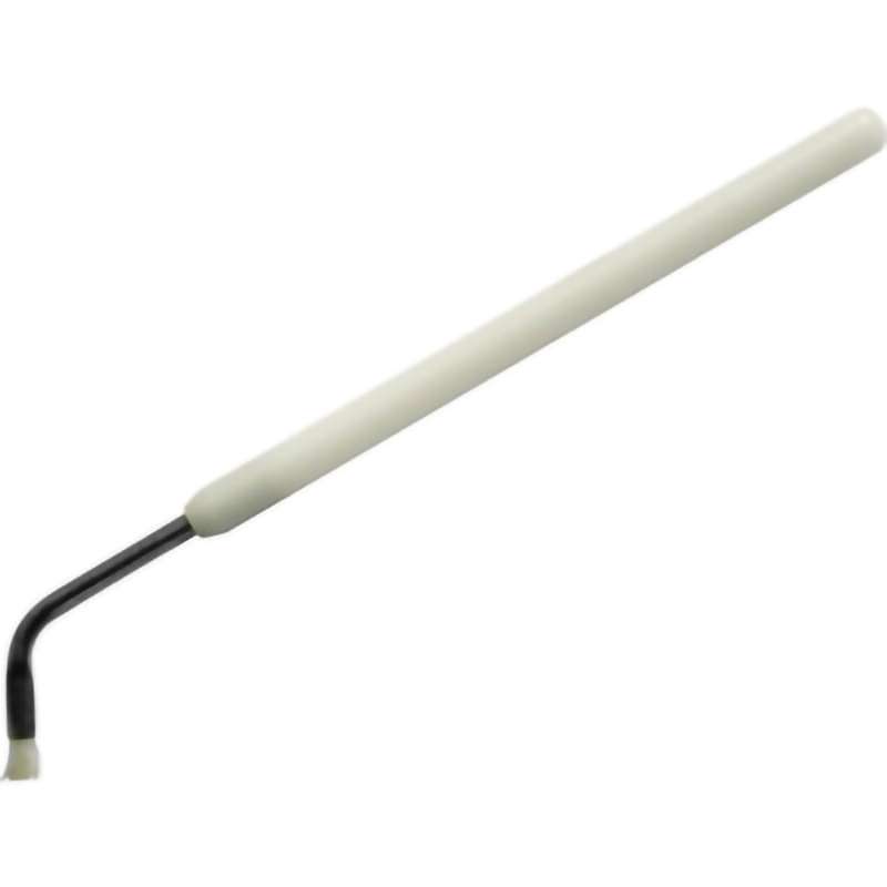Dusting Brush, Angled, Insulative, Nylon 3/16", 0.003" Bristle, Acetal 1/8"x5-1/2", 906 Series